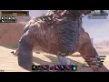 PVE Red Mother Dragon and Greater Wolf