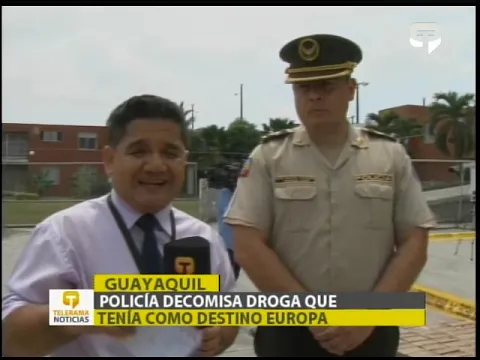 Policía decomisa droga que tenía como destino Europa