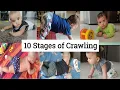 10 Stages of crawl 6 to 9 months Development