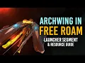ARCHWING LAUNCHER SEGMENT - WARFRAME FLY IN FREE ROAM Plains of Eidolon Orb Vallis Cambion Drift
