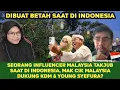 Lagu DIBUAT BETAH SAAT DI INDONESIA‼️INFLUENCER MALAYSIA TAKJUB SAAT DI INDONESIA, MAK CIK DUKUNG KDM