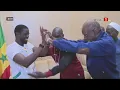 Lagu Le Président Bassirou Diomaye Faye célèbre la qualification du Sénégal en finale.