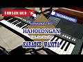 Download Lagu HAHOLONGAN - NIRWANA TRIO || KARAOKE NADA WANITA