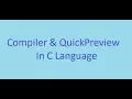 C Programming Course 2 Compiler Quick ARABIC