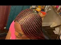 Two layer braids top part ONLY