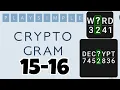 PlaySimple CRYPTOGRAM level 15 16