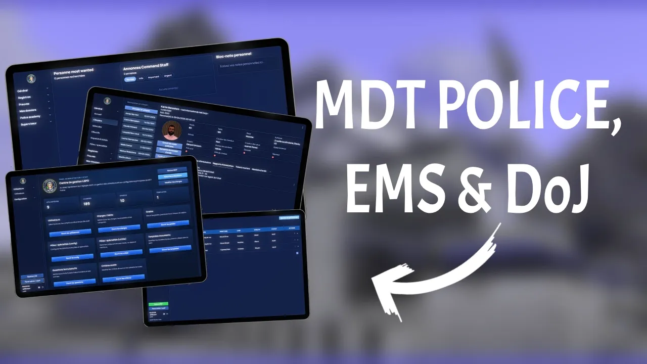 MDT Police, DoJ & EMS