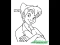 Disneyclips Peter Pan With Arms Crossed Coloring Pages