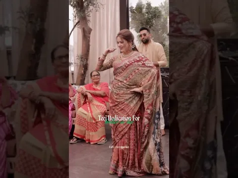 Bhabhi's SPECIAL Dance for her Devar | Teej Festival | Wedding Dance | Shaadi Dance | Saree Fashion
