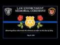 Marion Ohio Law Enforcement Memorial Ceremony - 2024