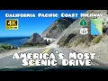 Download Lagu California Pacific Coast Highway -  America's Most Scenic Drive - 4K