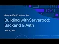 Observable Flutter Backend code with Serverpod