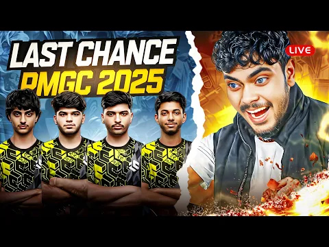 Video Thumbnail: LAST CHANCE FOR TEAM IC PMGC 2025 / PUBG MOBILE GLOBAL CHAMPIONSHIP