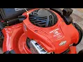 Fix Craftsman M110 push mower won t start Briggs and Stratton 140cc engine part 1