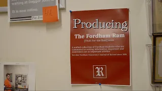 Producing the Fordham Ram Volume 105
