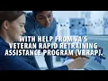Apply for Veteran Rapid Retraining Assistance Program VRRAP