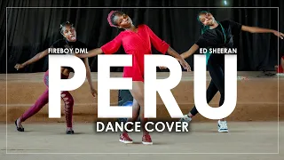 Fireboy DML \u0026 ED SHEERAN - Peru (official Dance Cover)Choreography by @afro_div ●|@fireboydml