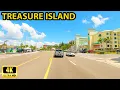 Treasure Island Florida Driving Through