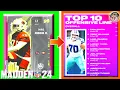 TOP 10 O LINE Build My Madden 24 Ultimate Team