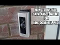 How to install CAVN angle mount for RING DOORBELL PRO