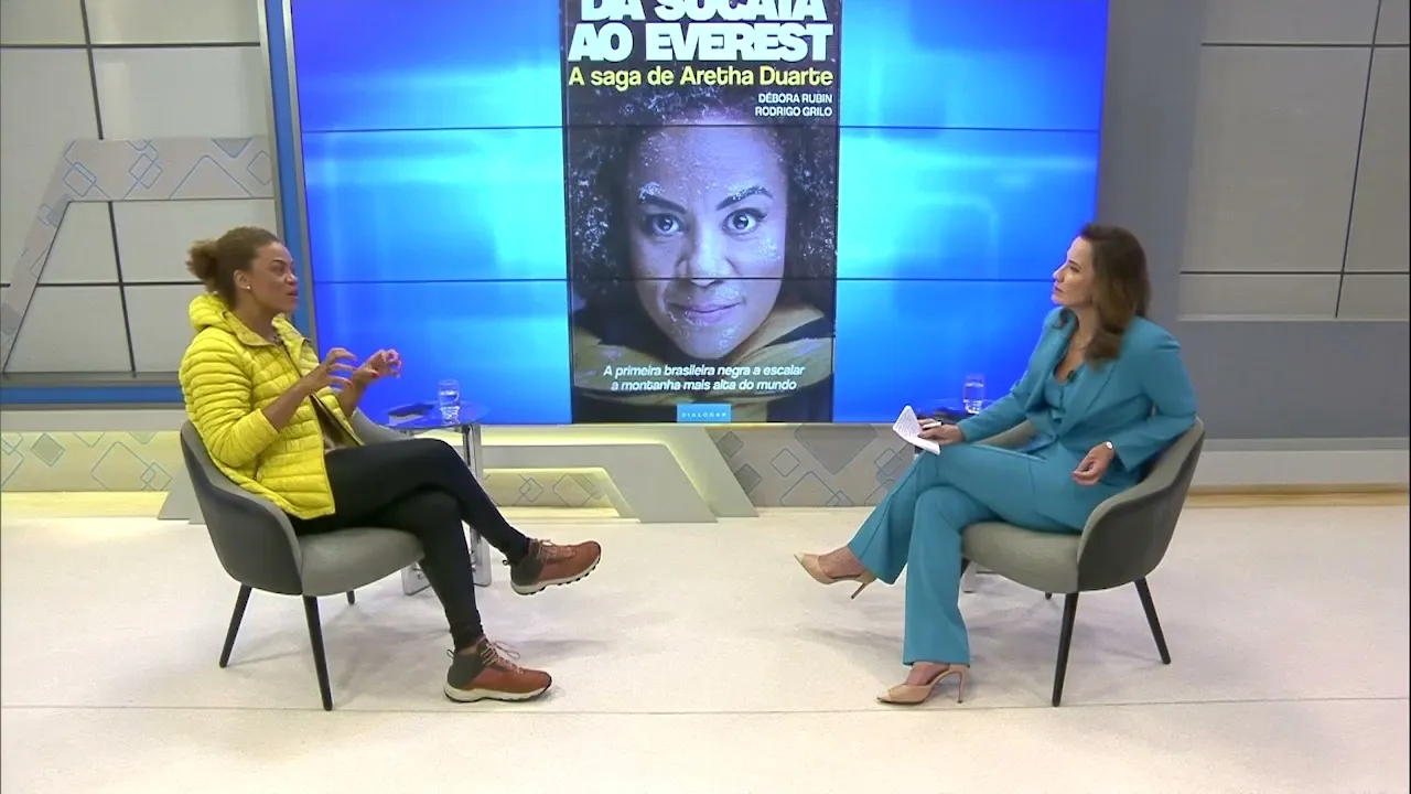 Primeira mulher negra latina a subir o Monte Everest é entrevistada por Márcia Dutra