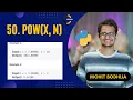 Pow x n - LeetCode 50 Implement pow x n which calculates x raised to the power n x n