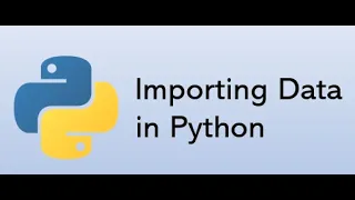 Importing Data in Python - Data Science Class