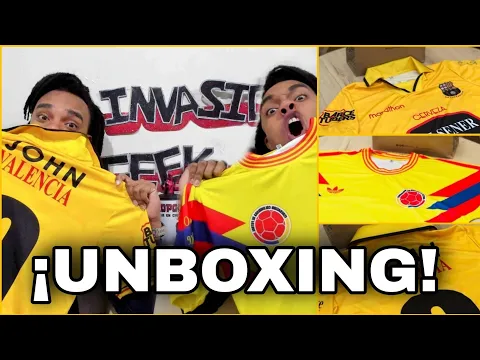 Download MP3 UNBOXING CAMISETAS DEL BARCELONA SC y COLOMBIA RETRO - REGALO DE ECUADOR