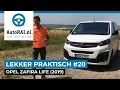 Opel Zafira Life (2019) – Lekker Praktisch #20 - AutoRAI TV