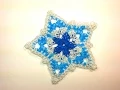 Granny Star Snowflake Tutorial by feelinspiffy HOOK ONLY Rainbow Loom