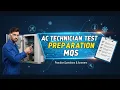 AC Technician test preparation MCQs