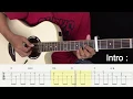 Lagu Menunggu Kamu - Anji - Fingerstyle Guitar Tutorial.