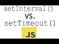setInterval vs setTimeout in JS Coder Gautam