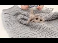 Crochet Cable Your Love Baby Blanket