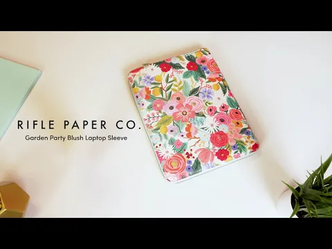 Download MP3 Rifle Paper Co. | Laptop Sleeve | Product Video