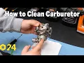 How to Clean Carburetor on John Deere Mower Remove Clean and Install Carburetor