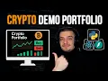 Crypto Demo Portfolio in Python FastAPI React EchoAPI