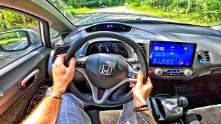 2008 Honda Civic 1 8 AT - POV TEST DRIVE