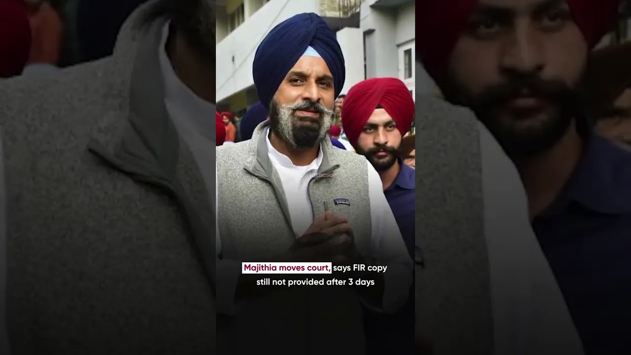 Majithia moves court, says FIR copy still not provided after 3 days poster