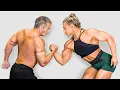WHO S STRONGER Steroid Dad vs Female Bodybuilder
