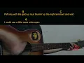Tyler Hubbard - Back Then Right Now Guitar Chords cover