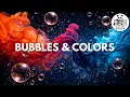 Amazing Soap Bubbles Calming Jazz Music for Classroom Focus Color Flow for Autism Support