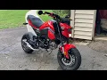 Grom Clone Vader 125cc Mods