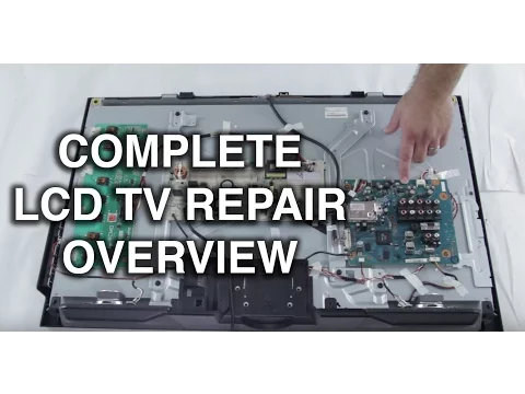 Download MP3 LCD TV Repair Tutorial - LCD TV Parts Overview, Common Symptoms & Solutions - How to Fix LCD TVs