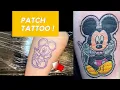 Embroidery Tattoo PATCH Tattoo stitch