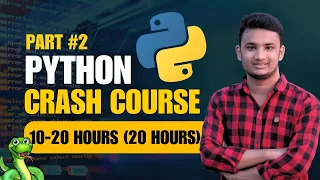 Python Crash Course in Bangla 20 Hours Full Tutorial for Beginners Part