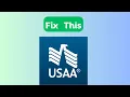 How to Fix USAA Mobile App Not working