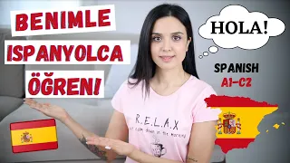 1 SAATTE BENİMLE İSPANYOLCA ÖĞREN! #dilkursu