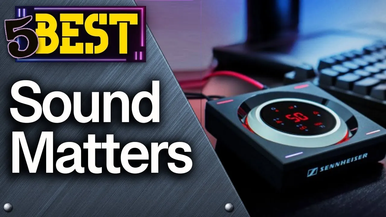 ✅ TOP 5 Best External Soundcards  [ 2023 Buyer's Guide ]