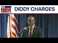 Diddy DOJ s read long list of charges against Sean Combs